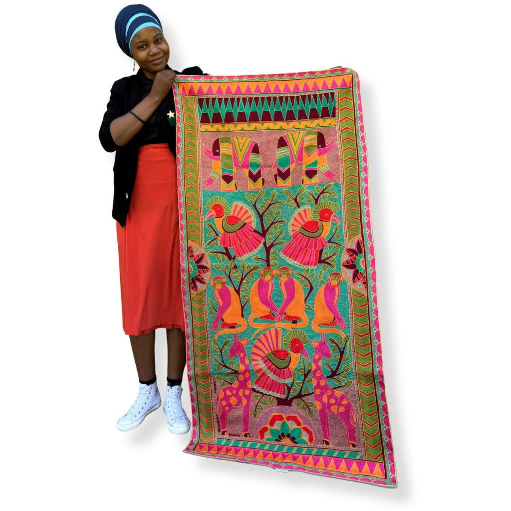 Shangaan Love Hand-Embroidered Cloth