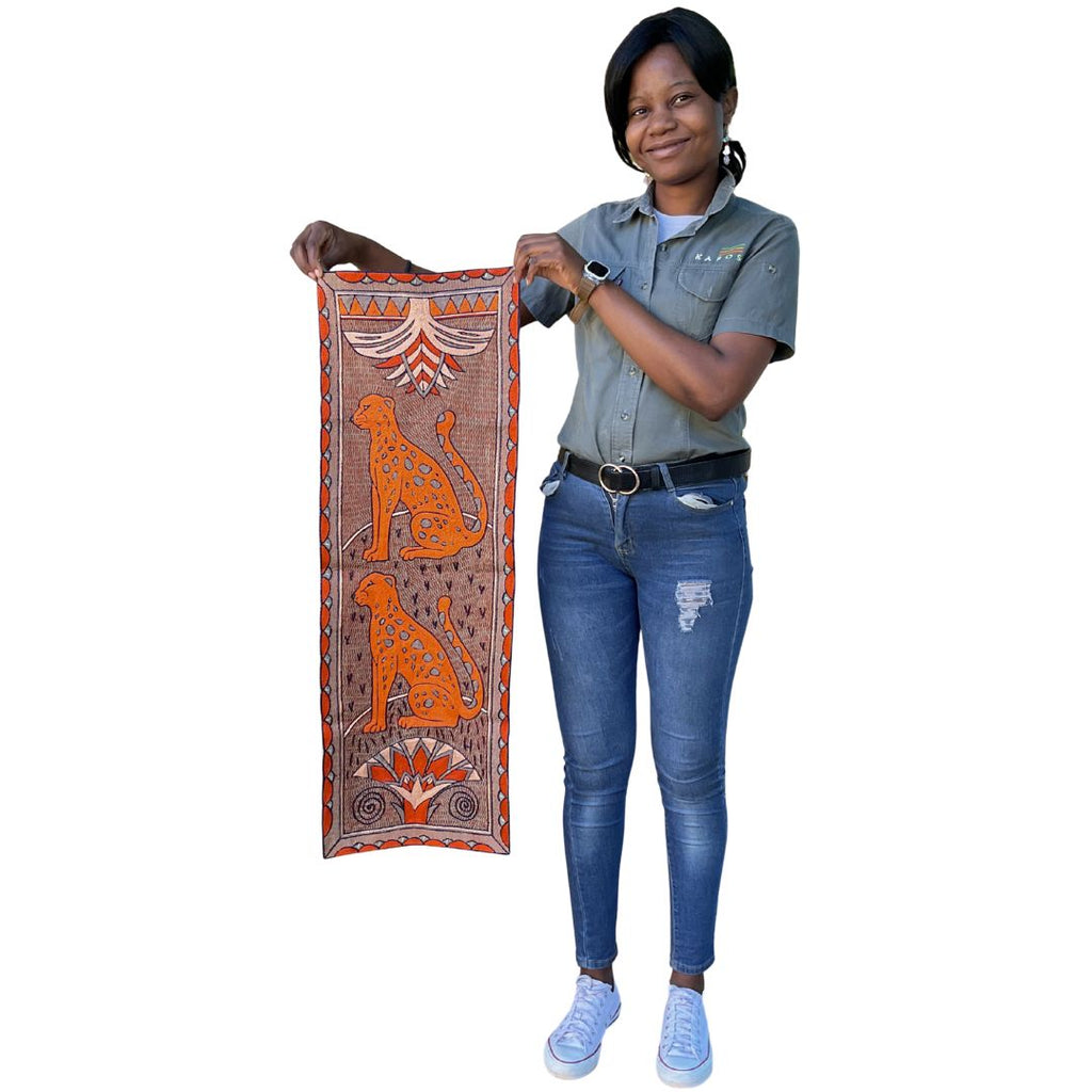Valencia Hand-Embroidered Runner