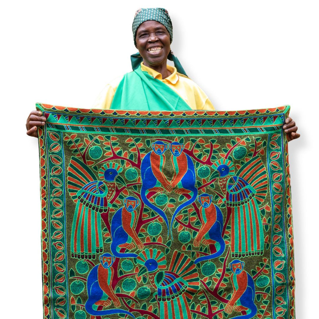 Fevertree Hand-Embroidered Cloth