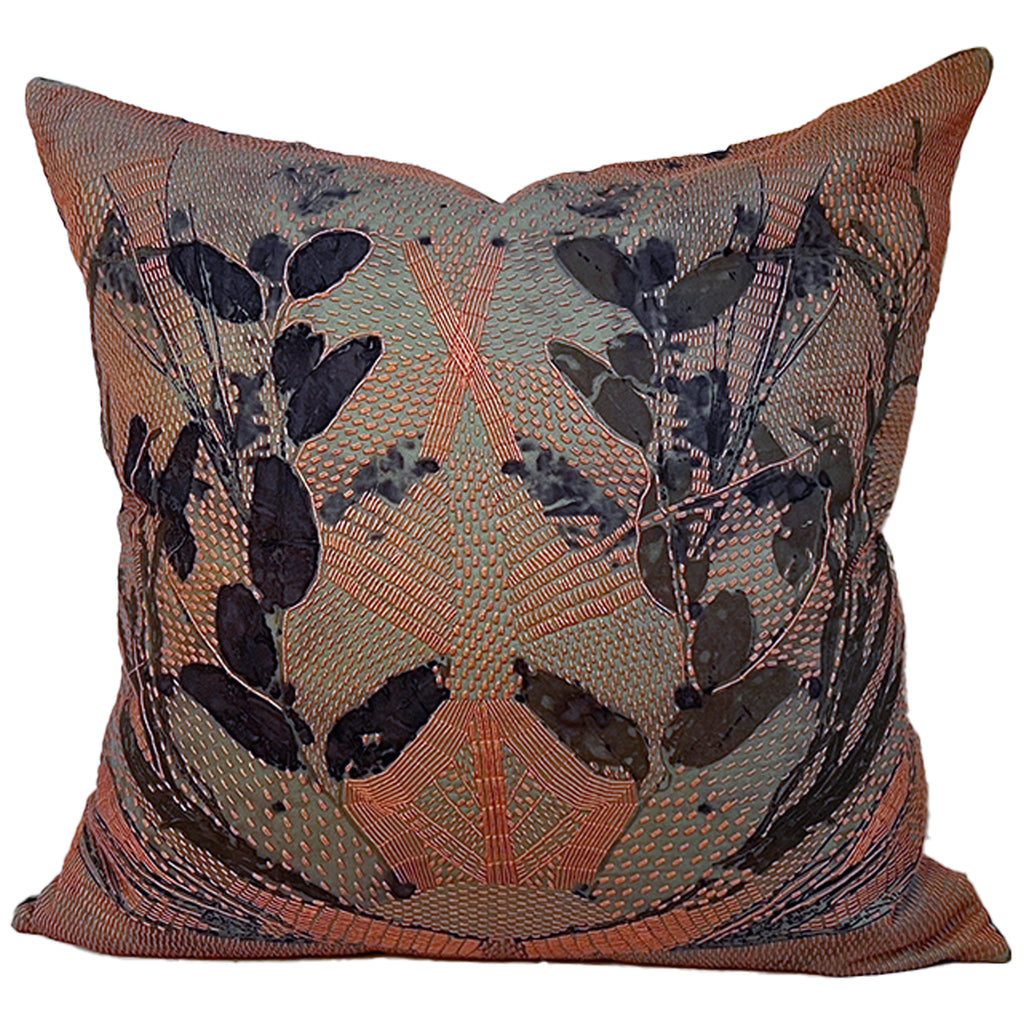 Kaross x Botanical Nomad No.4 Hand-Embroidered Cushion Cover