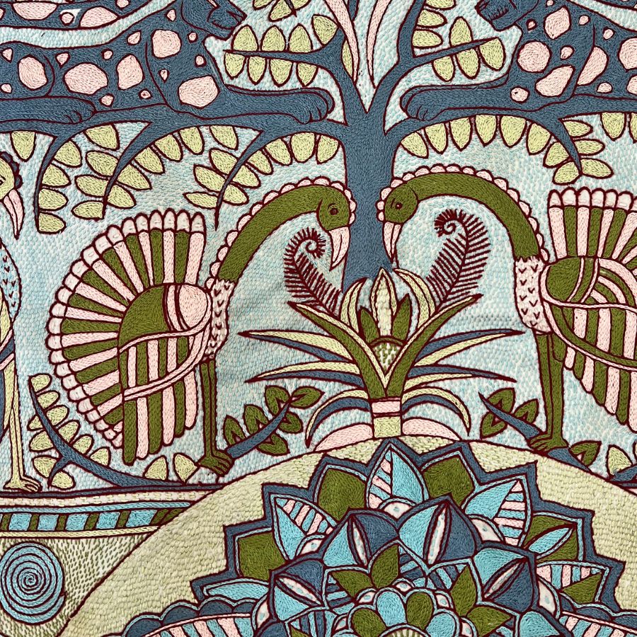 Serala Hand-Embroidered Cloth