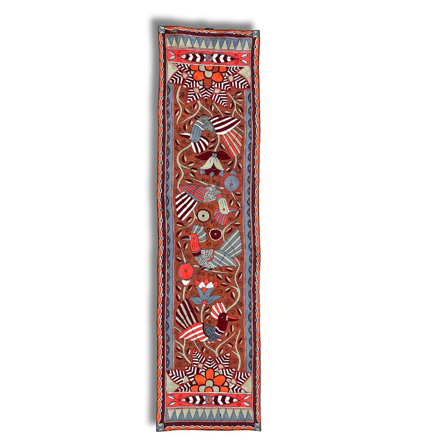 Royal Zulu Hand-Embroidered Cloth