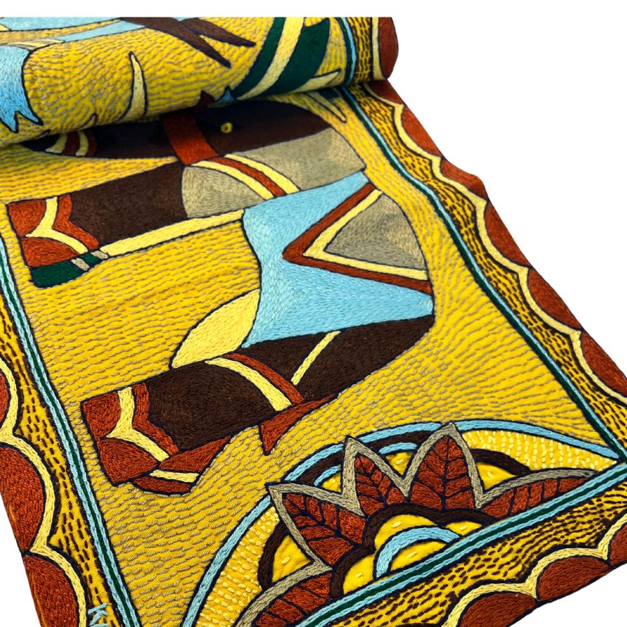 Mopani Moments Hand-Embroidered Runner
