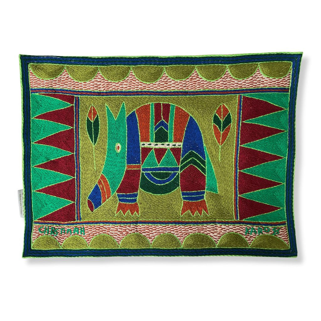 Fevertree Anteater Padded Hand-Embroidered Placemat